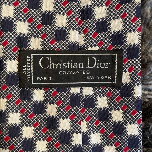 Christian Dior Designer Neck Tie - Picture 3 of 7